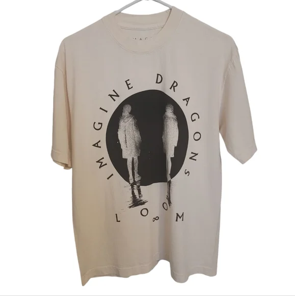 🆕️ Imagine Dragons Official Merchandise Loom Tour Graphic Tee - Picture 2 of 6